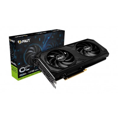 Відеокарта GF RTX 4070 12GB GDDR6 Dual OC Palit (NE64070S19K9-1048D)