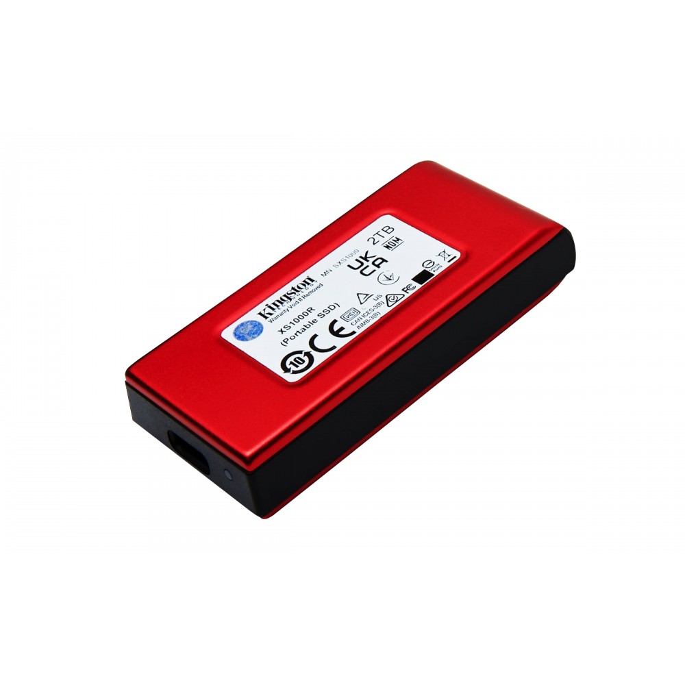 Накопитель наружный SSD Portable USB 2.0ТB Kingston SXS1000 Red (SXS1000R/2000G)