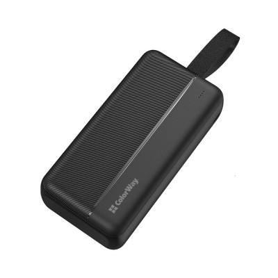 Power Bank ColorWay High-power 2 30000mAh Black (CW-PB300LPC2BK-PD)