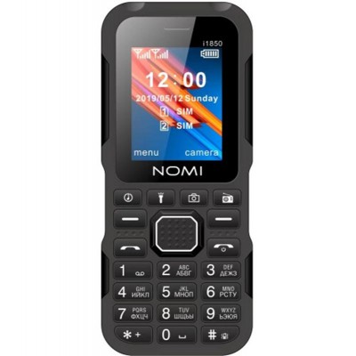 Мобiльний телефон Nomi i1850 Dual Sim Black