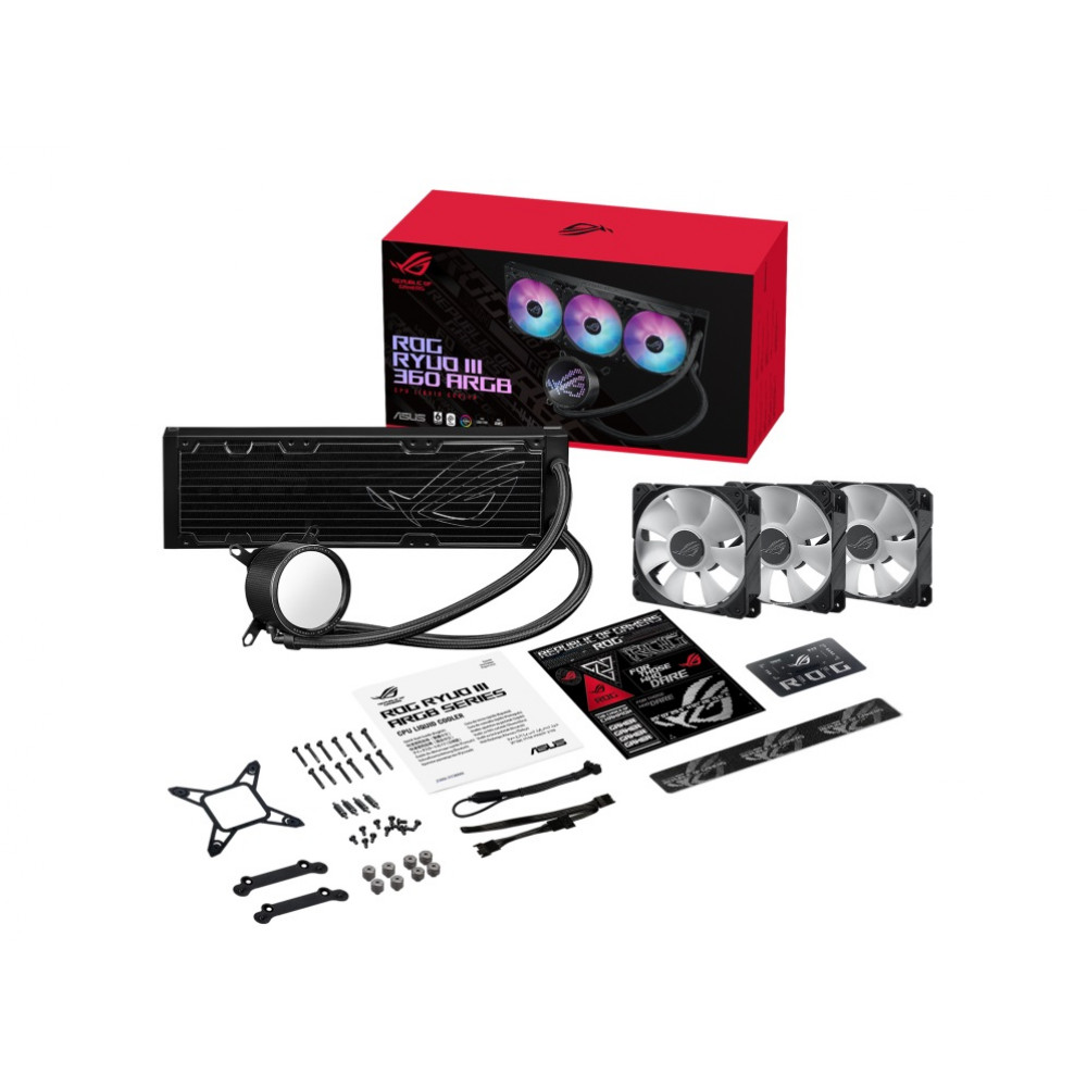 Система водяного охлаждения Asus ROG Ryuo III 360 ARGB (90RC00I1-M0UAY0)