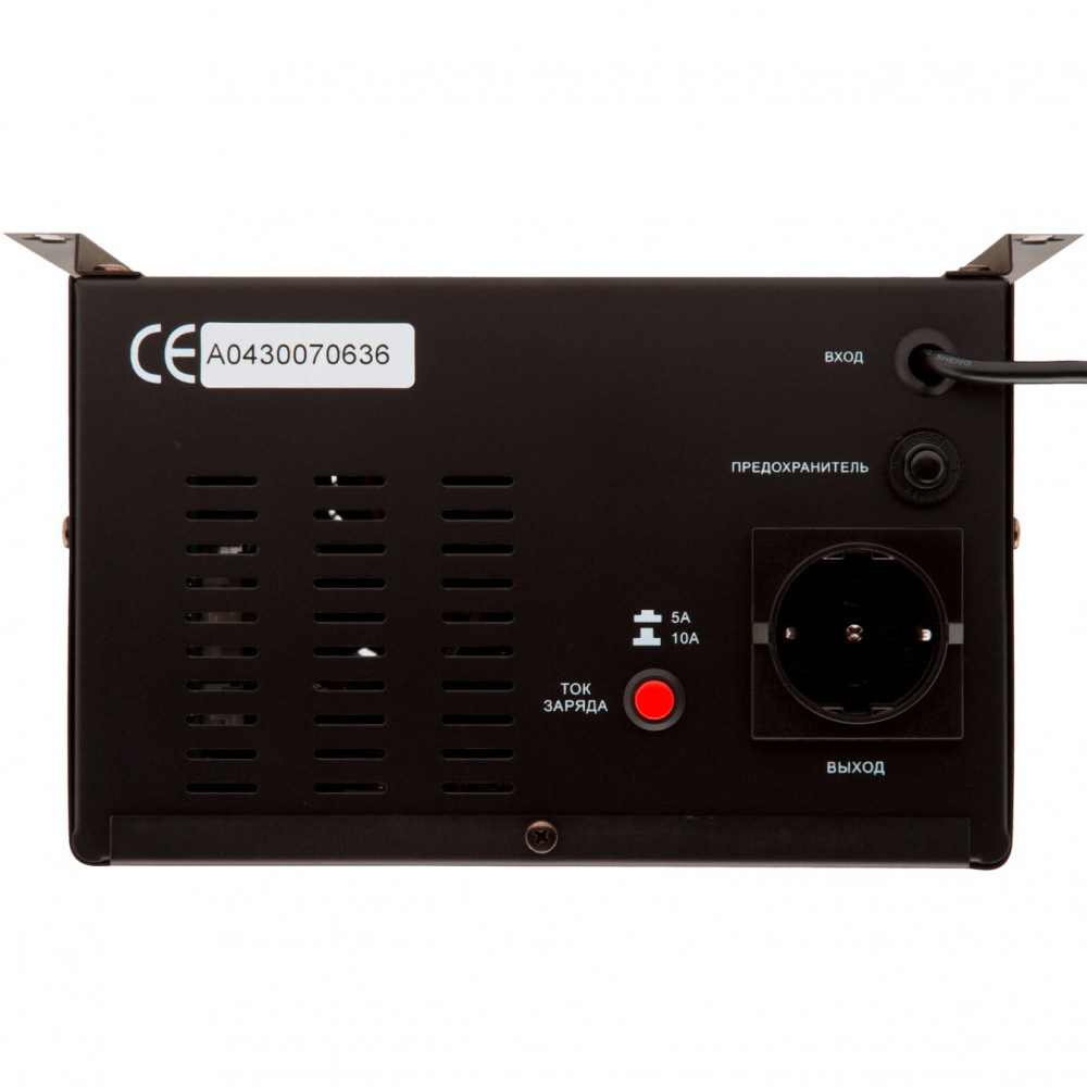 ДБЖ LogicPower LPY-W-PSW-500VA+ (350Вт)5A/10A, Lin.int., AVR, 1 x евро, LCD, метал, з правильною синусоїдою 12V, настінний