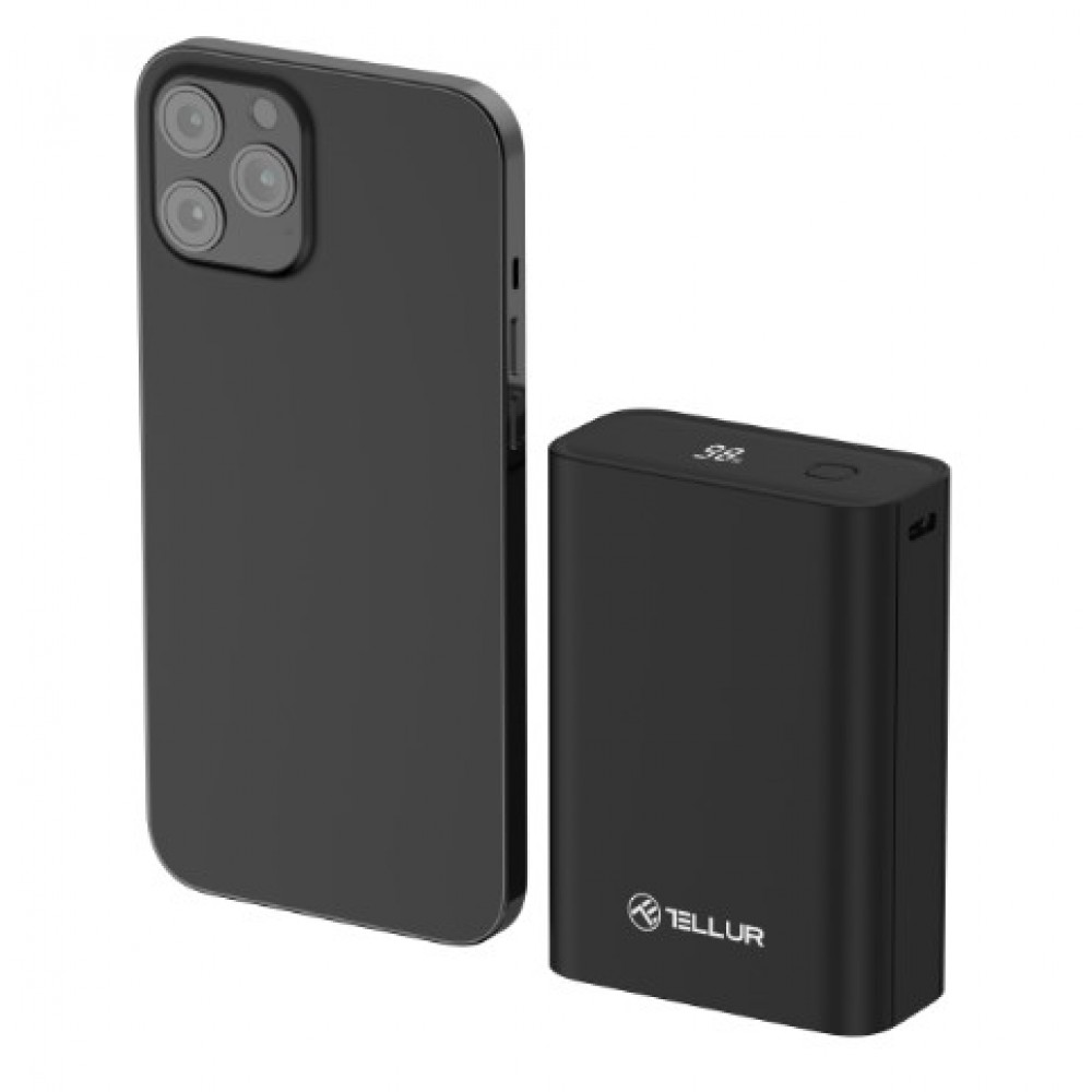 Power Bank Tellur PD702 Compact Pro 20000mAh Black (TLL158371)