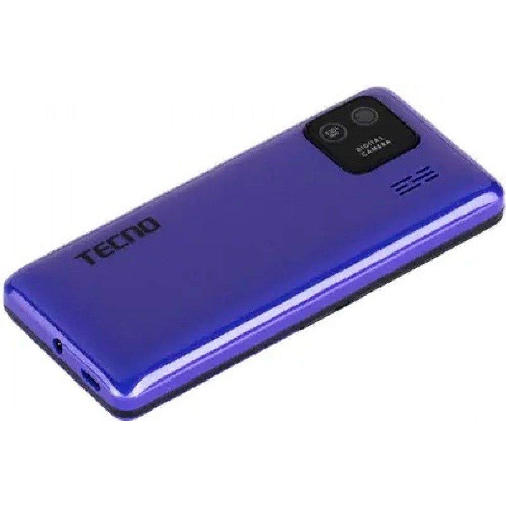 Мобiльний телефон Tecno T301 Dual Sim Blue (4895180778698)