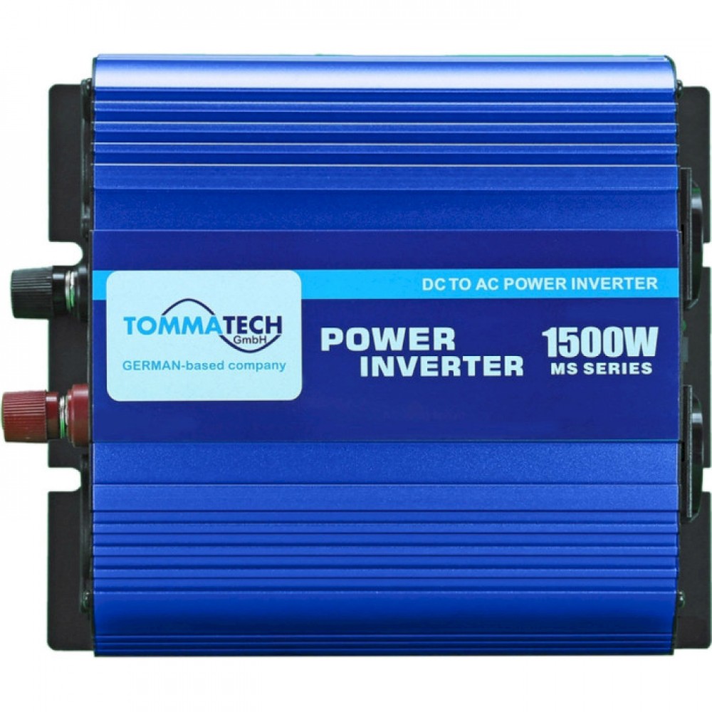 Инвертор напряжения TommaTech MS-1500, 12V/220V, 1500W (MS-1500/29446)