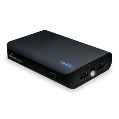 Power Bank MediaRange 8800mAh with LED torch Black (MR752)