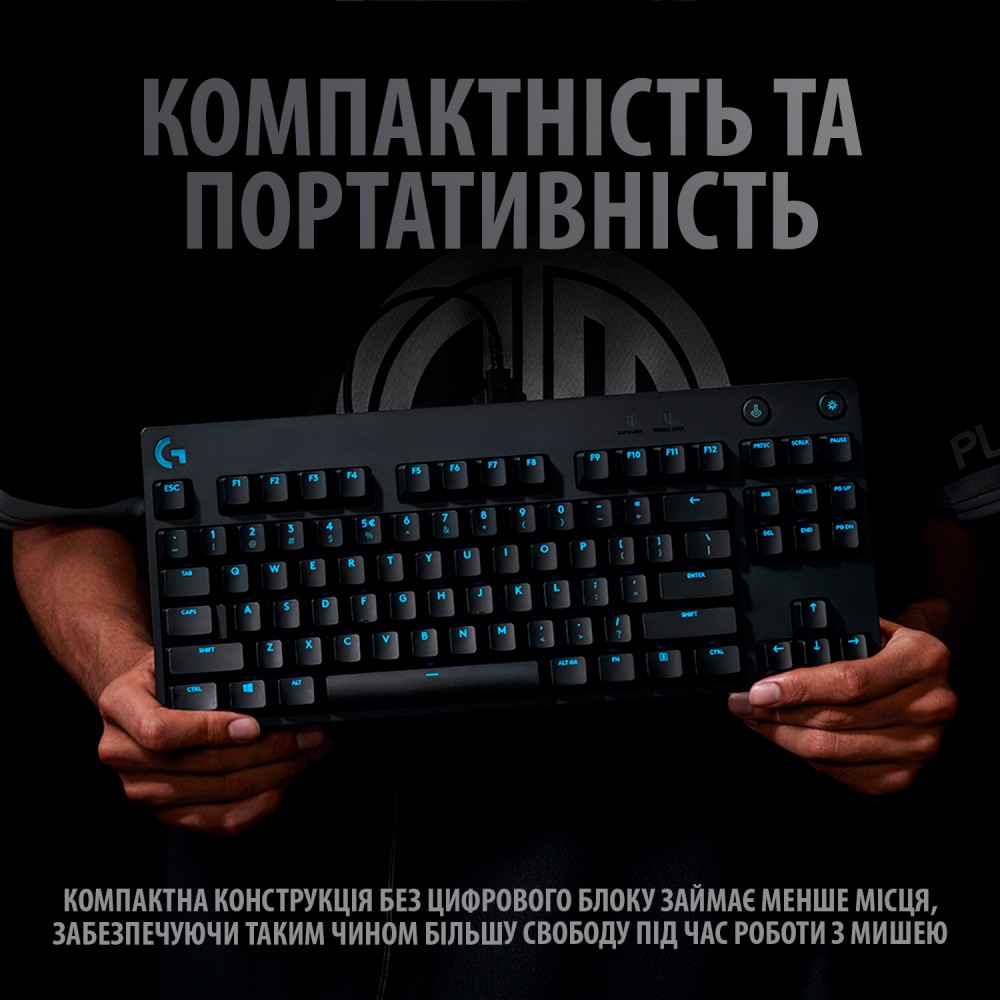 Клавiатура Logitech G Pro Mechanical Gaming (920-009392)