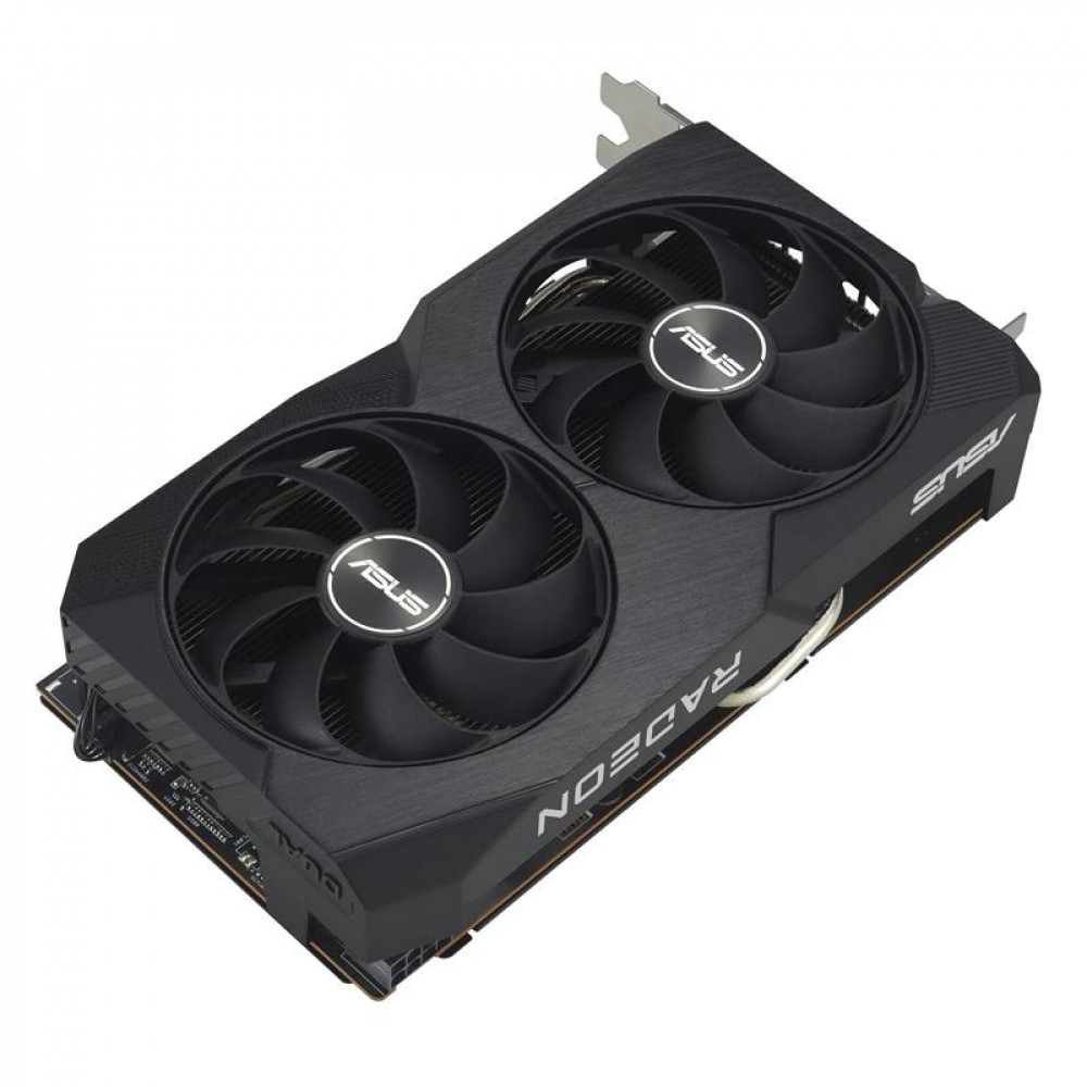 Видеокарта AMD Radeon RX 7600 8GB GDDR6 Dual V2 OC Asus (DUAL-RX7600-O8G-V2)