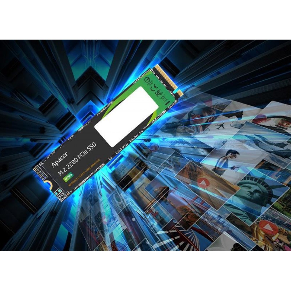 Накопичувач SSD 512GB Apacer AS2280P4X M.2 PCIe 3.0 3D TLC (AP512GAS2280P4X-1)