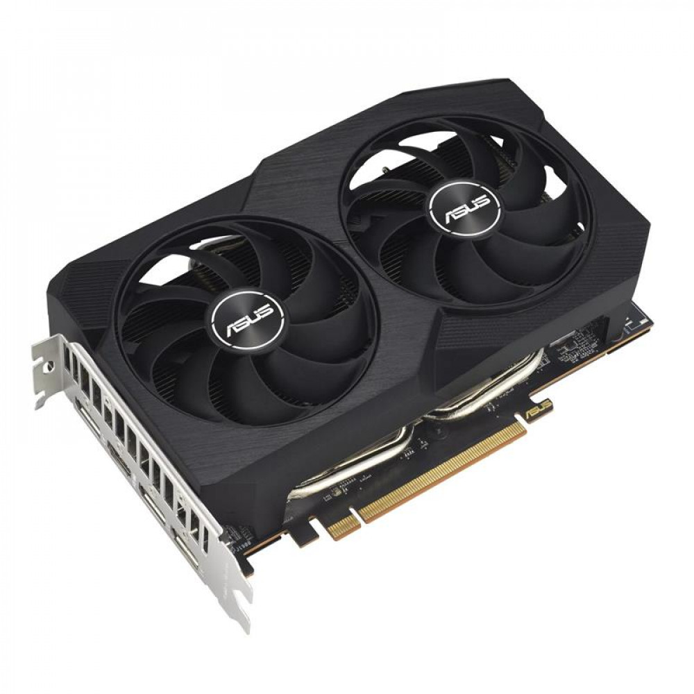 Видеокарта AMD Radeon RX 7600 8GB GDDR6 Dual V2 OC Asus (DUAL-RX7600-O8G-V2)