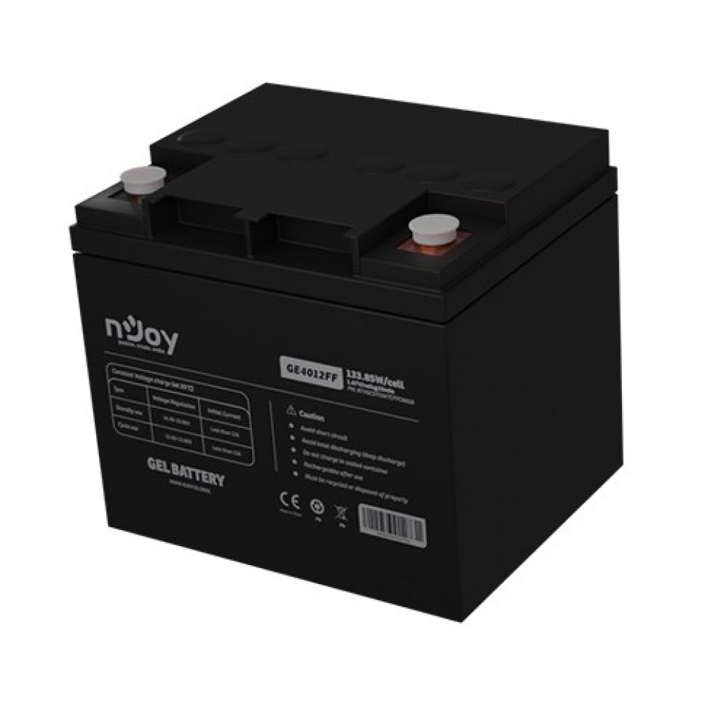 Аккумуляторная батарея Njoy GE4012FF 12V 40AH (BTVGCDTOMTCFFCN01B) GEL