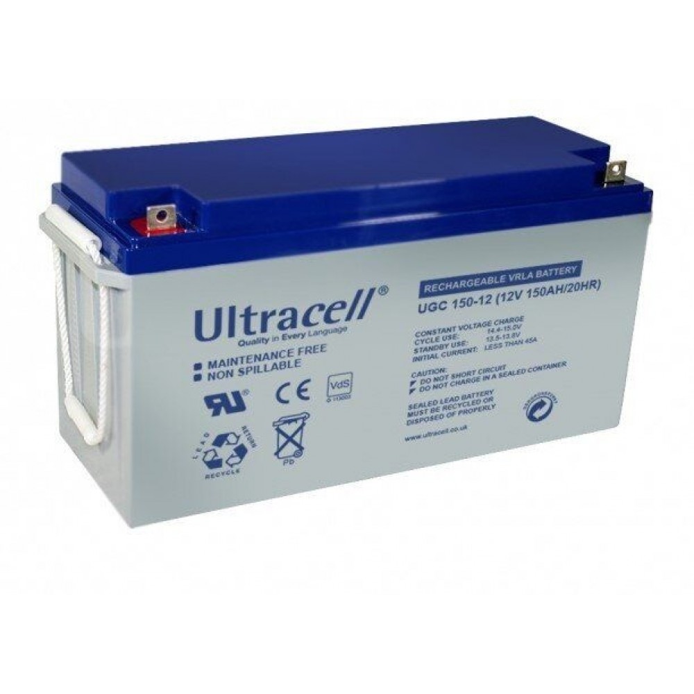 Акумуляторна батарея Ultracell UCG150-12 12V 150 Ah (UCG150-12/28067) GEL