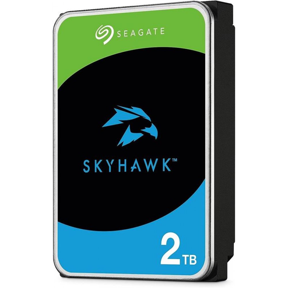 Накопитель HDD SATA 2.0TB Seagate SkyHawk Surveillance 5400rpm 256MB (ST2000VX017)