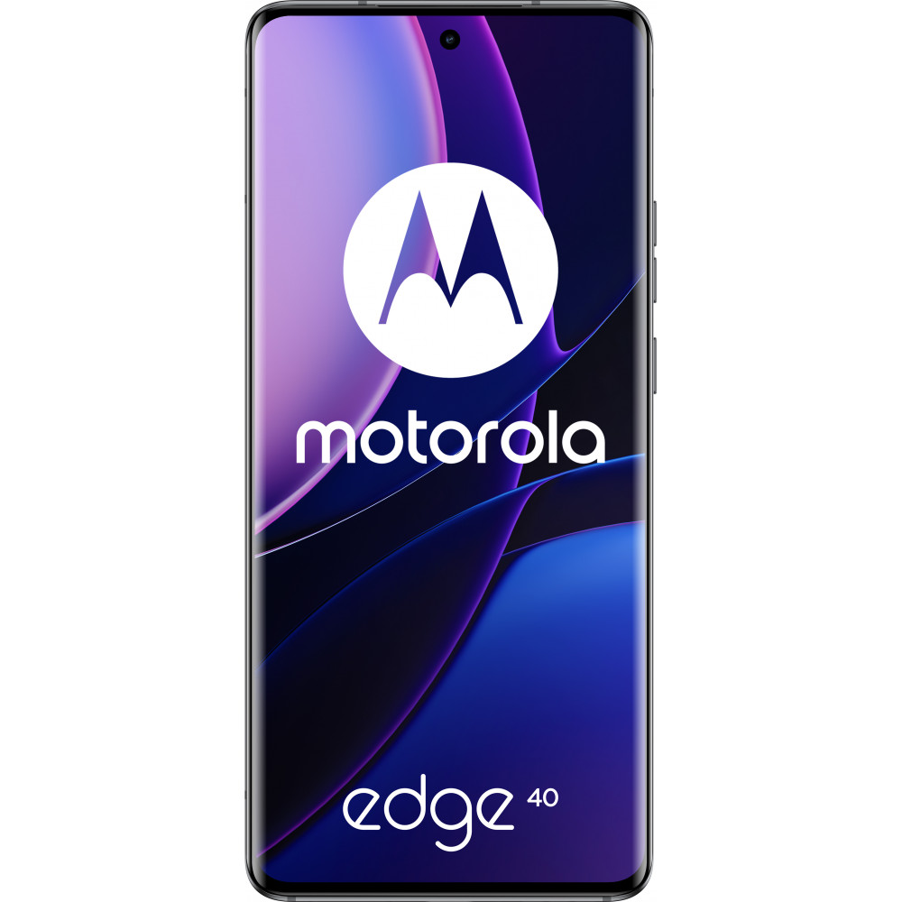 Смартфон Motorola Moto Edge 40 8/256GB Dual Sim Eclipse Black (PAY40042RS)