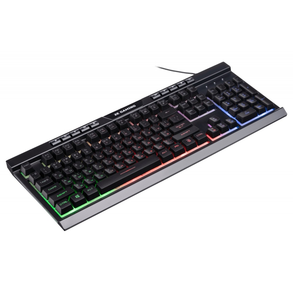 Клавіатура 2E Gaming KG300UB LED Ukr Black (2E-KG300UB)