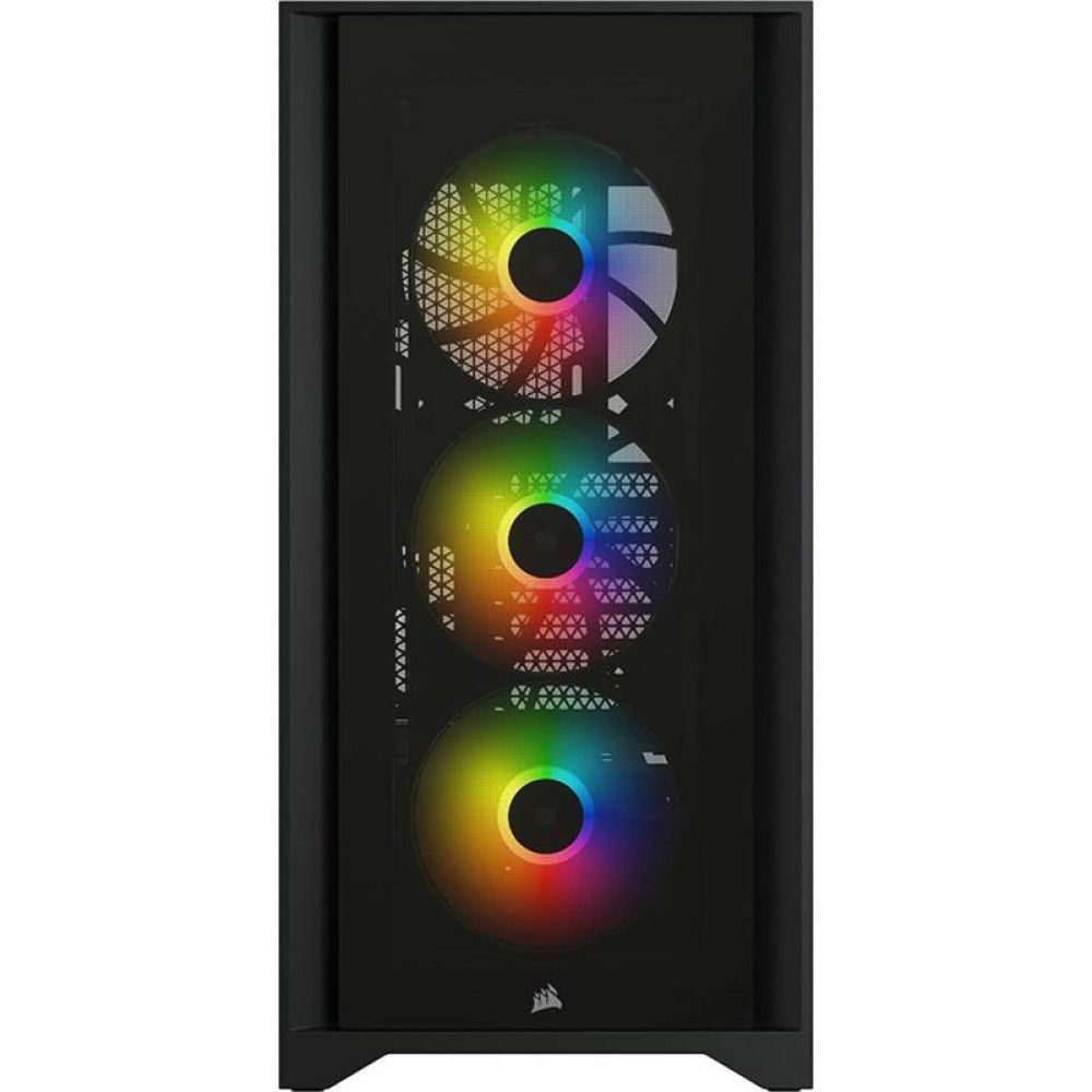 Корпус Corsair iCUE 4000X RGB Tempered Glass Black (CC-9011204-WW) без БП