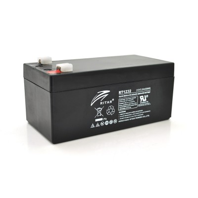 Акумуляторна батарея Ritar 12V 3.2AH Gray Case (RT1232/03223) AGM