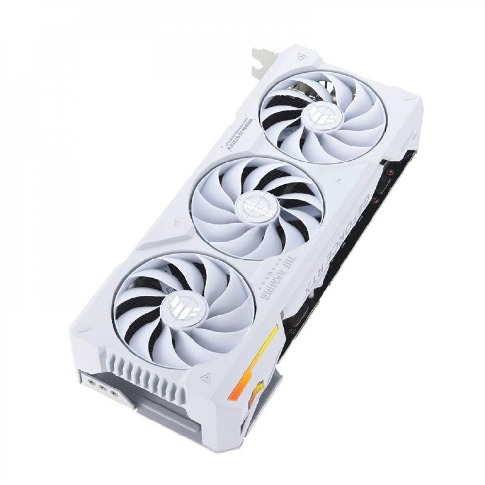 Видеокарта GF RTX 4070 Ti Super 16GB GDDR6X TUF Gaming BTF White Asus (TUF-RTX4070TIS-16G-BTF-WHITE)