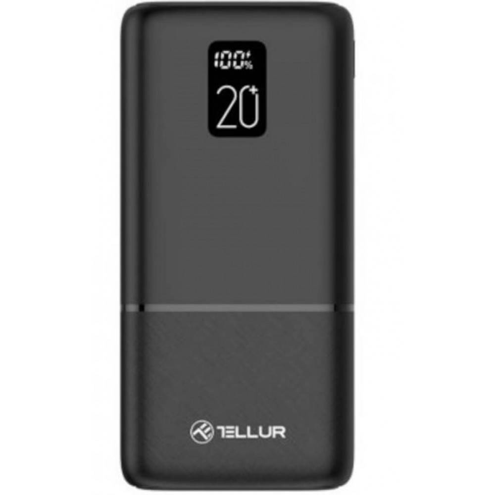 Power Bank Tellur PD202 Boost Pro 20000mAh Black (TLL158351)