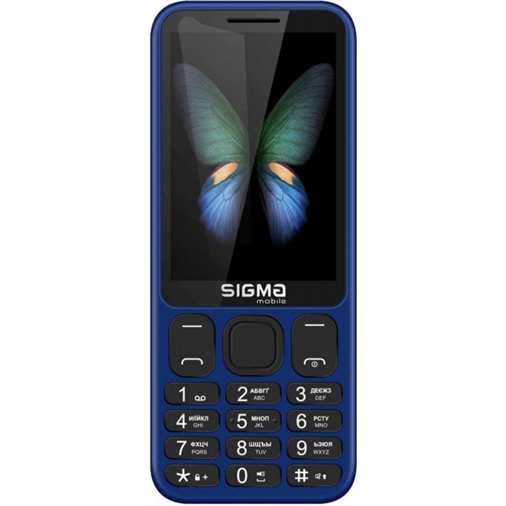 Мобiльний телефон Sigma mobile X-Style 351 Lider Dual Sim Blue