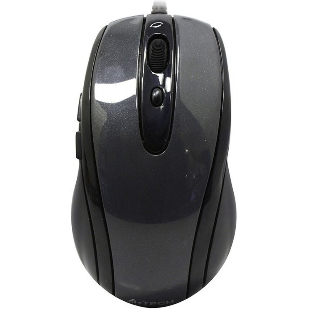 Мышь A4Tech N-708X Glossy Grey
