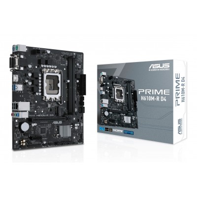 Материнська плата Asus Prime H610M-R D4-SI Socket 1700