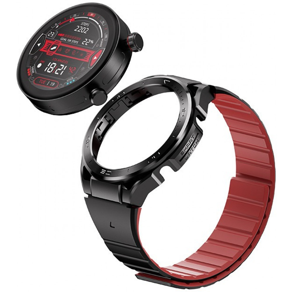 Смарт-годинник iMiki C1 Black Magnetic Strap+Frame