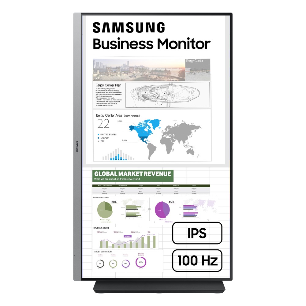 Монитор Samsung 24" LS24C430G (LS24C430GAIXCI) IPS Black