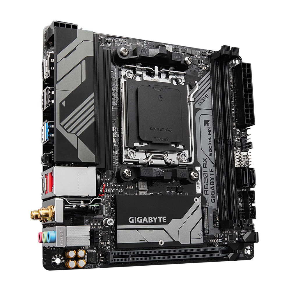 Материнська плата Gigabyte A620I AX Socket AM5