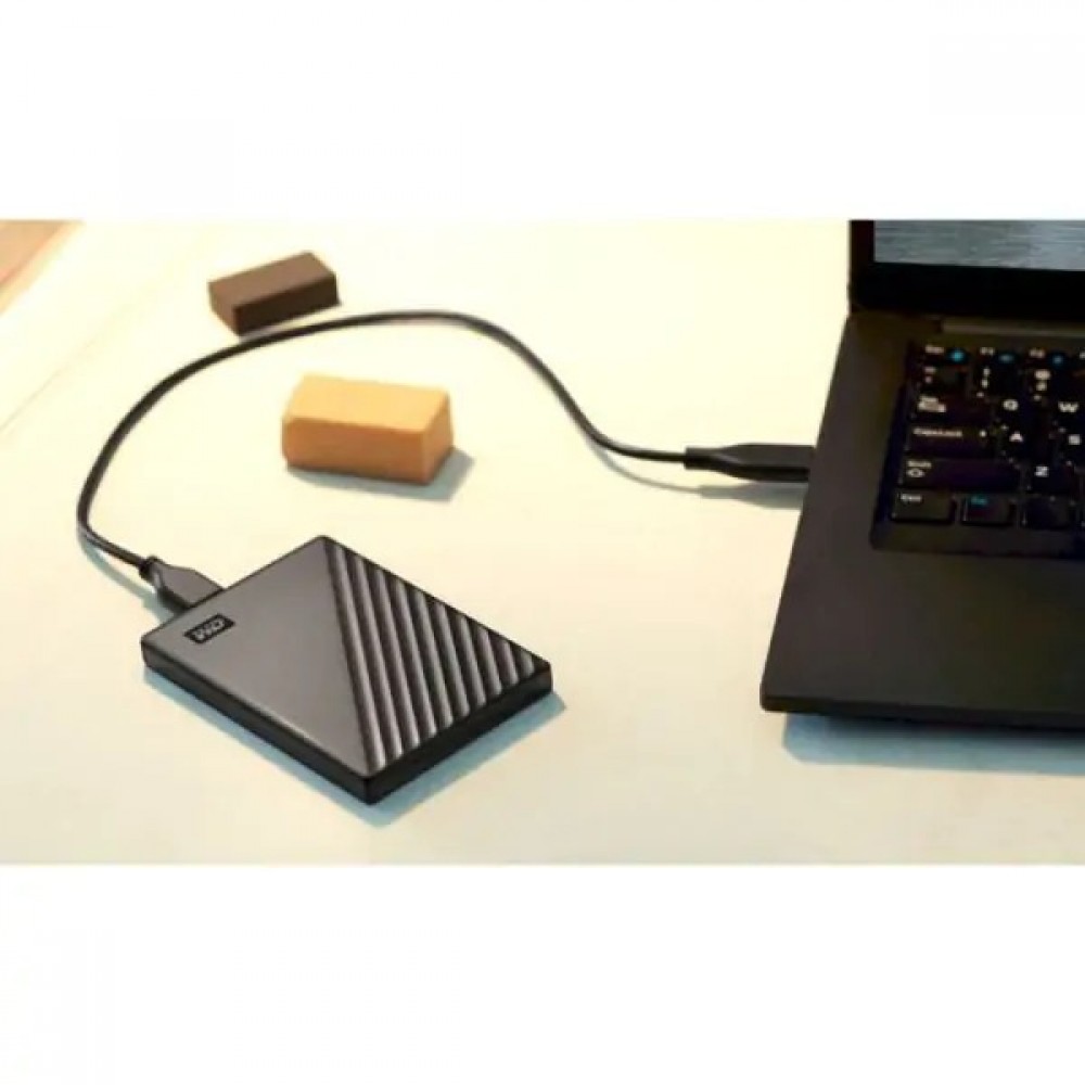 Зовнішній жорсткий диск 2.5" USB 2.0TB WD My Passport Black (WDBYVG0020BBK-WESN)