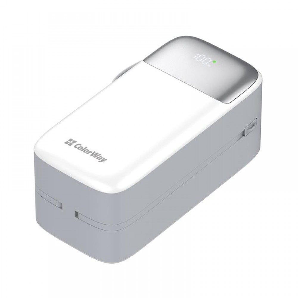 Универсальная мобильная батарея ColorWay 50000mAh White (CW-PB500LPA4WT-PDD)