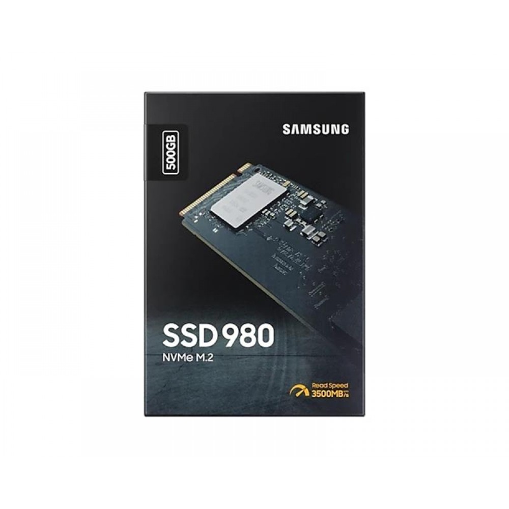 Накопитель SSD 500GB Samsung 980 M.2 PCIe 3.0 x4 NVMe V-NAND MLC (MZ-V8V500BW)