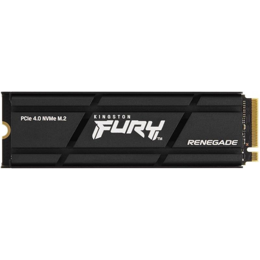 Накопитель SSD 4TB Kingston Fury Renegade with Heatsink M.2 2280 PCIe 4.0 x4 NVMe 3D TLC (SFYRDK/4000G)