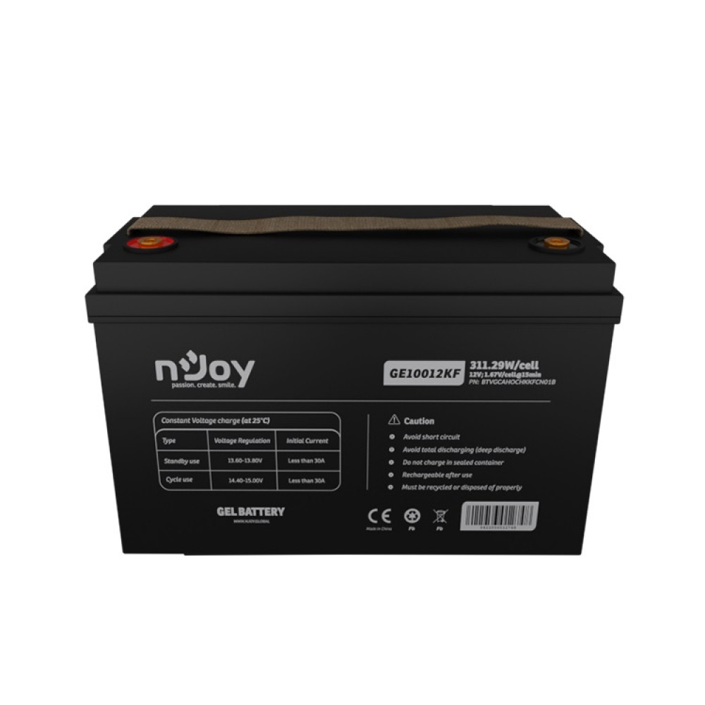 Аккумуляторная батарея Njoy GE10012KF 12V 100AH ​​(BTVGCAHOCHKKFCN01B) GEL