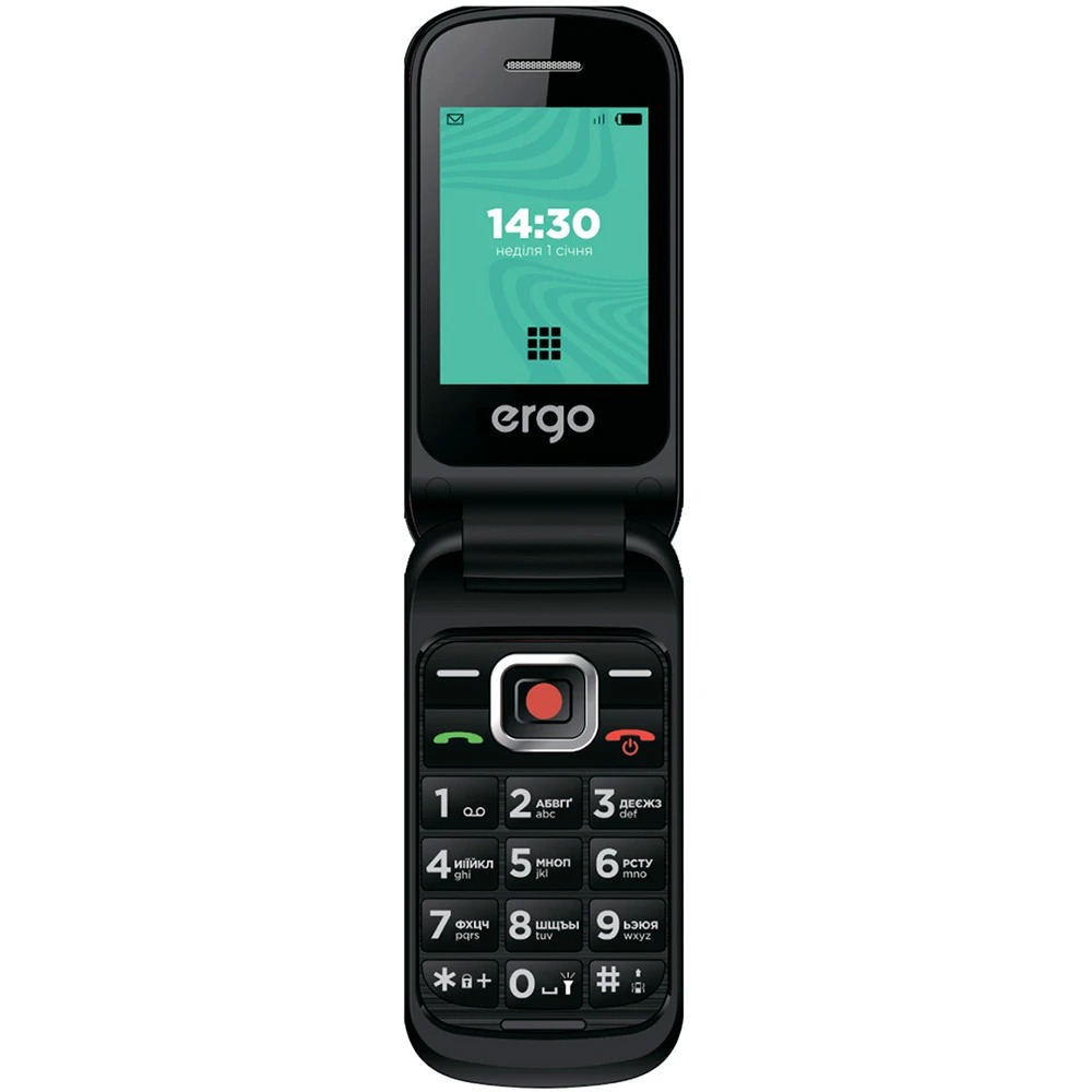 Мобiльний телефон Ergo F241 Dual Sim Black