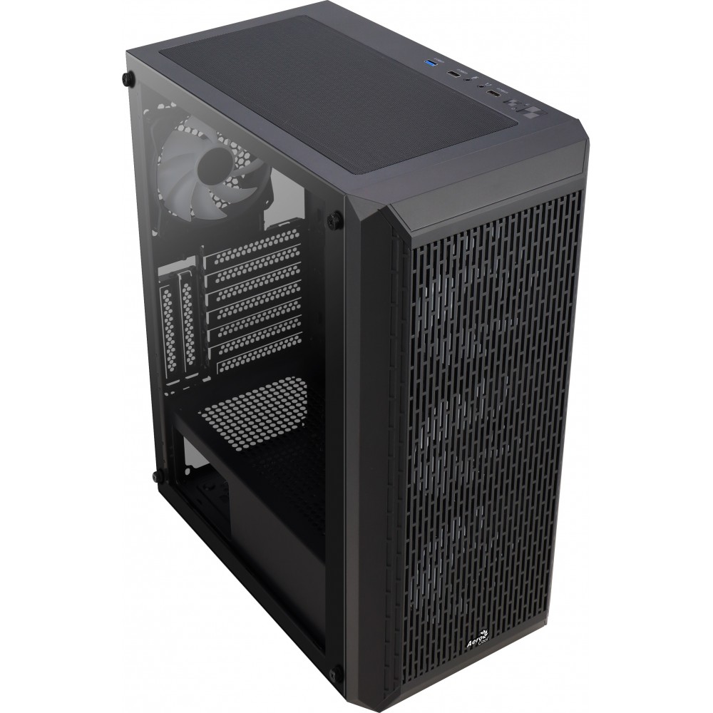 Корпус AeroCool Beam-G-BK-v2 (ACCM-PV37043.11) Black без БЖ