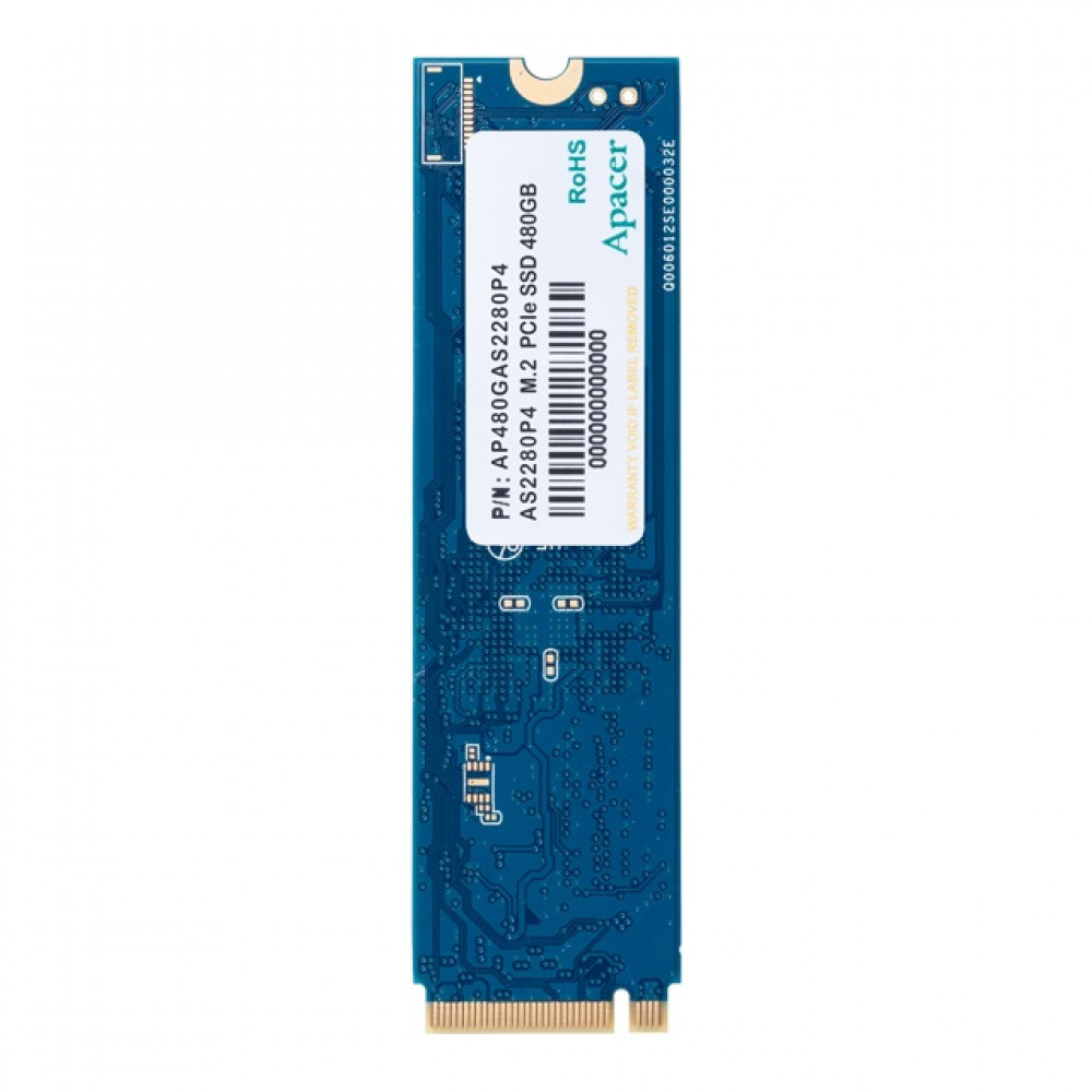 Накопитель SSD 480GB Apacer AS2280P4 M.2 2280 PCIe 3.0 x4 3D TLC (AP480GAS2280P4-1)