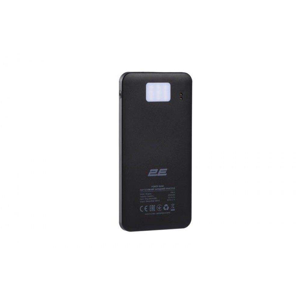 Power Bank 2E Solar 8000mAh Black (2E-PB814-BLACK)