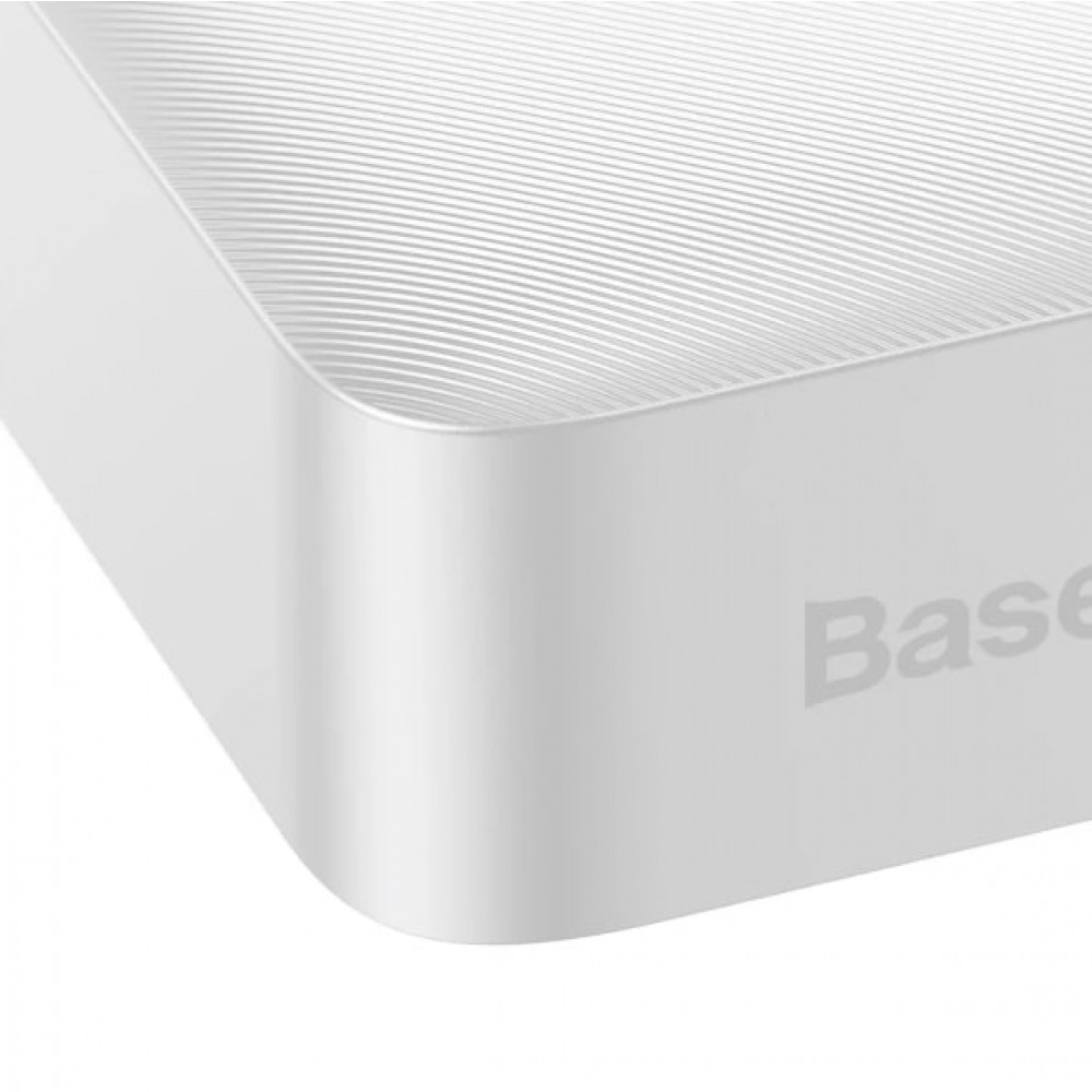 Універсальна мобільна батарея Baseus Bipow 20W 20000 mAh White (PPDML-M02) (1283126558771)