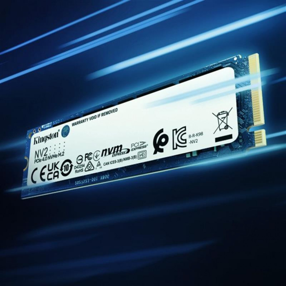 Накопитель SSD 2TB M.2 NVMe Kingston NV2 M.2 2280 PCIe Gen4.0 x4 (SNV2S/2000G)