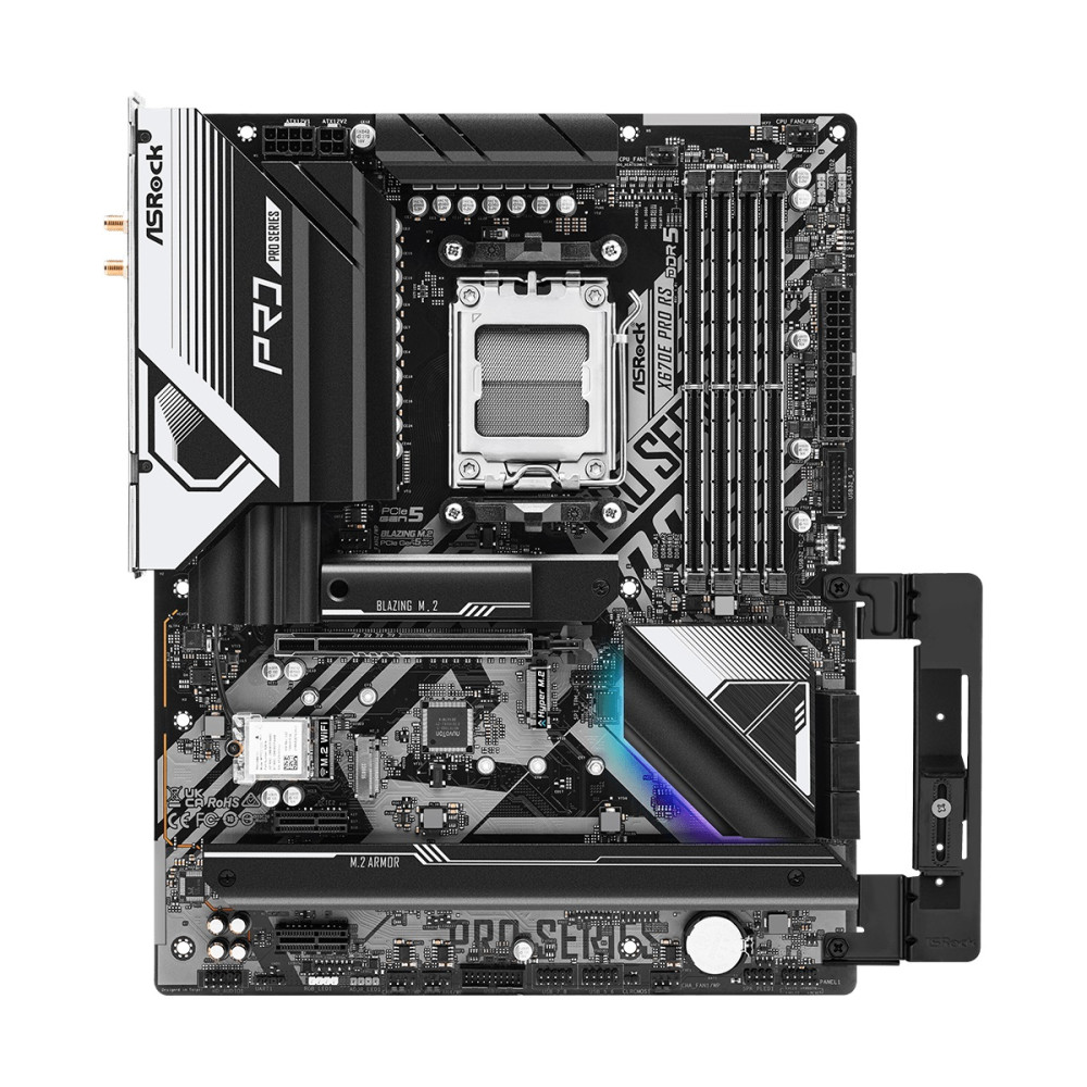 Материнская плата ASRock X670E PRO RS Socket AM5