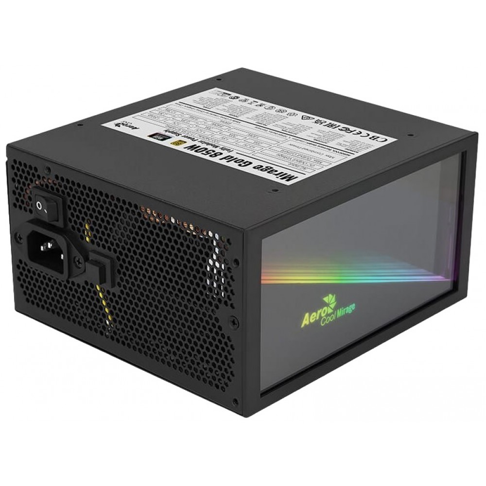 Блок питания AeroCool Mirage Gold 850 Fully Modular (ACPG-MF85FEC.11) 850W