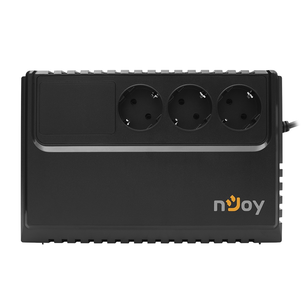 ДБЖ Njoy Renton 650 (UPLI-LI065RE-CG01B) Lin.int., AVR, 3 x евро, пластик