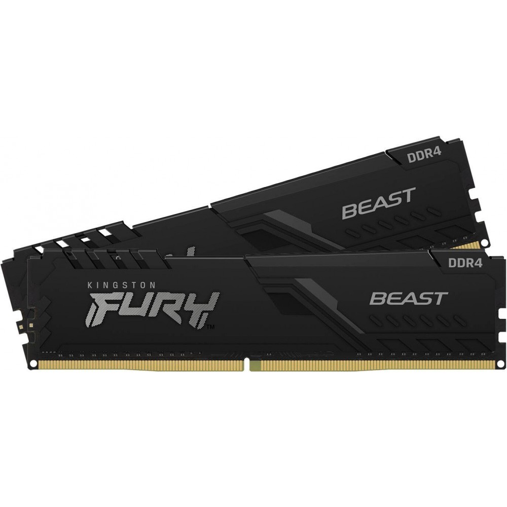 Модуль пам`ятi DDR4 2x8GB/3600 Kingston Fury Beast Black (KF436C17BBK2/16)