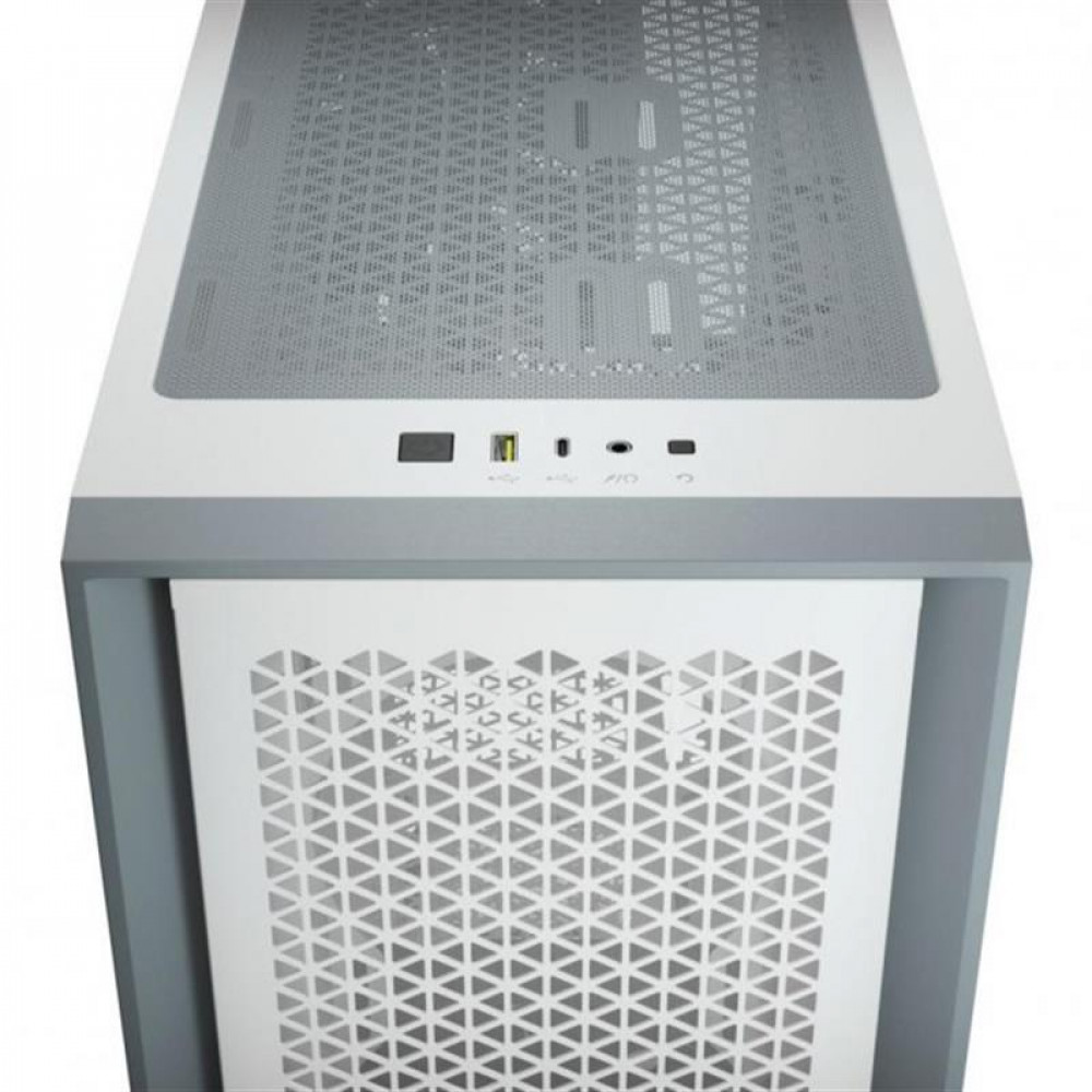 Корпус Corsair 4000D Airflow Tempered Glass White (CC-9011201-WW) без БП
