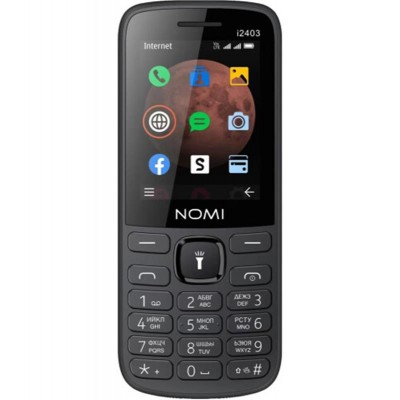 Мобильный телефон Nomi i2403 Dual Sim Black