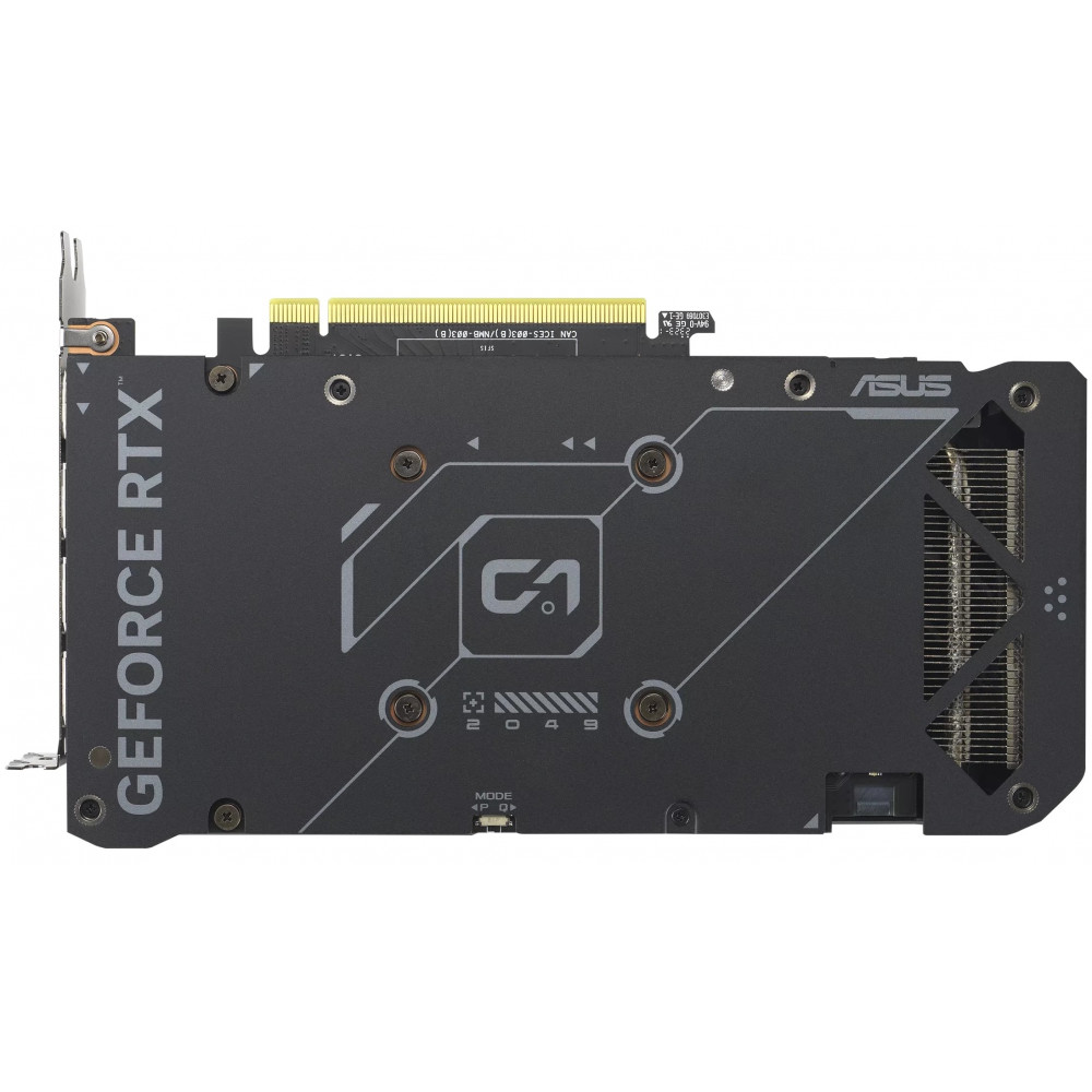 Видеокарта GF RTX 4060 Ti 16GB GDDR6 Dual Advanced Edition Asus (DUAL-RTX4060TI-A16G)