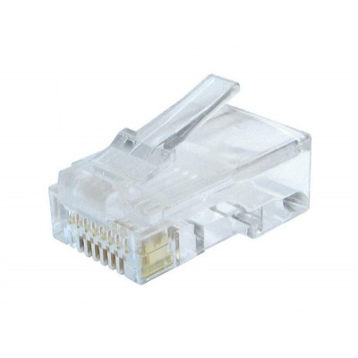 Конектор RJ 45 Cablexpert (LC-8P8C-002/10) 8P8C, Cat.6, із позолоченими контактами (10 шт/уп)