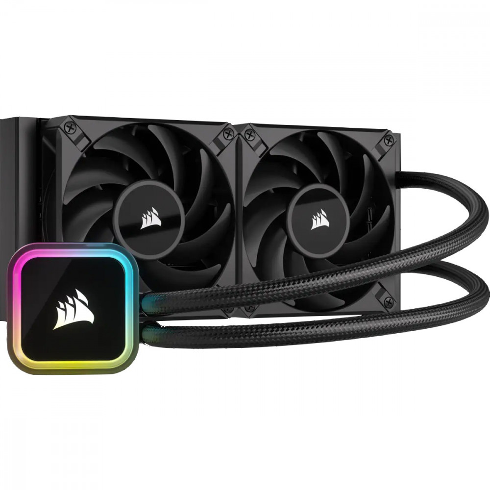 Система водяного охлаждения Corsair iCUE H100i Elite RGB Liquid CPU Cooler (CW-9060058-WW)