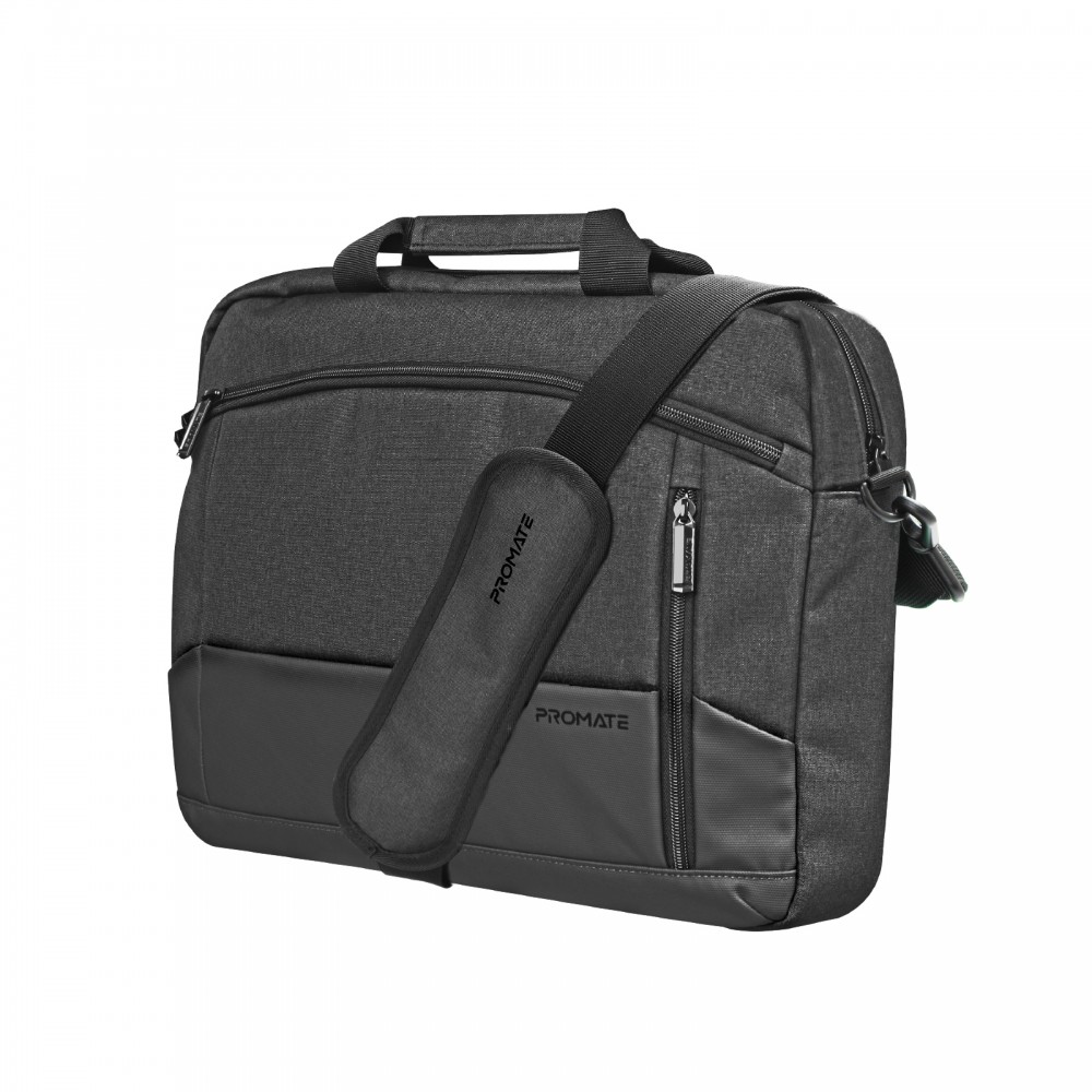 Сумка для ноутбука Promate Satchel-MB Black